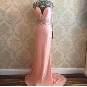 BNWT Alyce Paris beaded gown